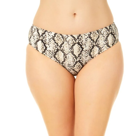 Time and Tru Other - Time and Tru Mid-Rise Bohemian Snake Print Bikini Bottom NWT (AA)